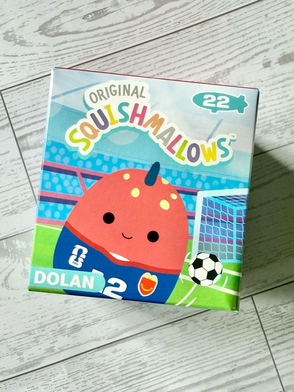 Squishmallows Dolan the Dinosaur McDonald’s Toy Collectible New with Tags & Box